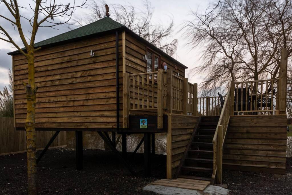 The Treehouse - Sleeps 4 Villa Old Leake Exterior photo